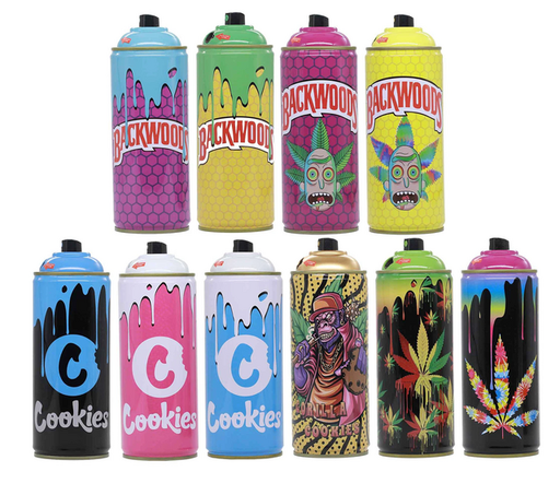 [TECH-19183] TECHNO TORCH SPRAY CAN TORCH LIGHTER ASSORTED DESIGNS