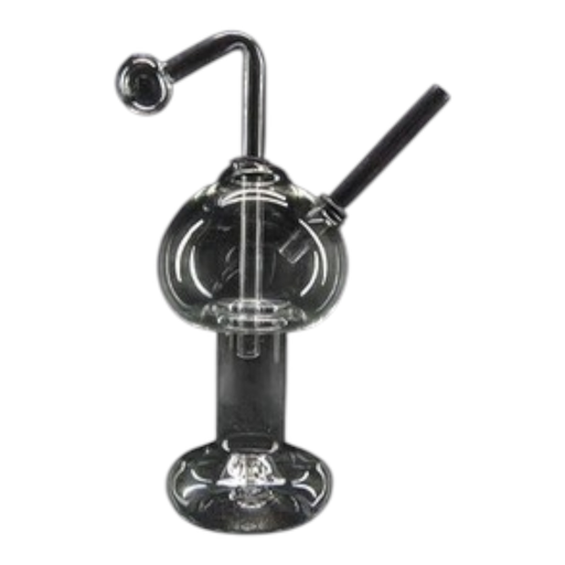 [Temp-HAM-000603] 3PC MUSHROOM OIL BURNER WATER PIPE LARGE OB-WPMS3L