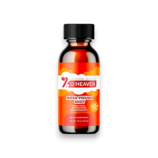 [Temp-HAM-000637] 7 O'HEAVEN 30MG 7-OH MITRA PSEUDO KRATOM SHOTS BOX OF 12