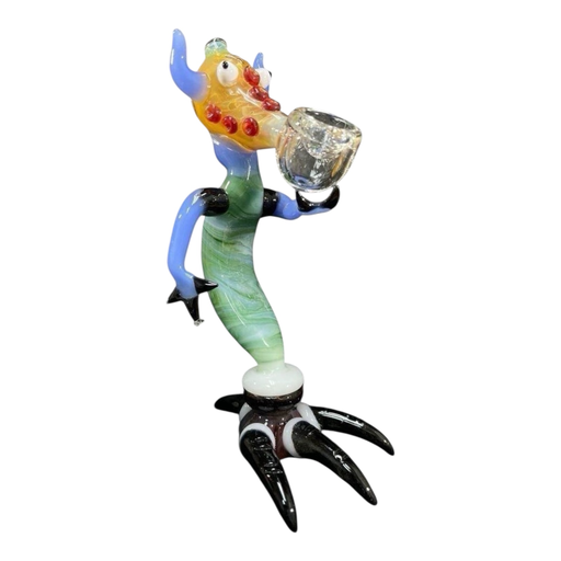 [Temp-HAM-000703] 9" BIG TOE GLASS ANIMAL FANCY ASSORTED COLORS