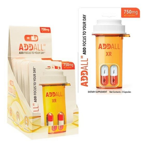 [Temp-HAM-000708] ADDALL XR 2CT FOCUS CAPSULES 2CT BOX OF 12