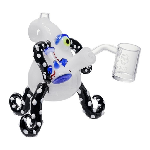 [Temp-HAM-001303] CHEECH BENT STRAW OF DESTINY 5.5" GLASS BUBBLER #CH-PIPE-247