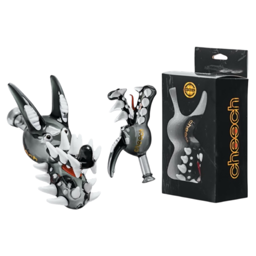 [Temp-HAM-001340] CHEECH KYLE THE DRAGON 5" GLASS HAND PIPE #CH-PIPE-233