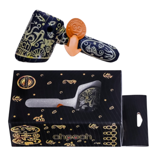 [Temp-HAM-001356] CHEECH TAKE A DIVE AND SEA 6" GLASS HAND PIPE #CH-PIPE-273