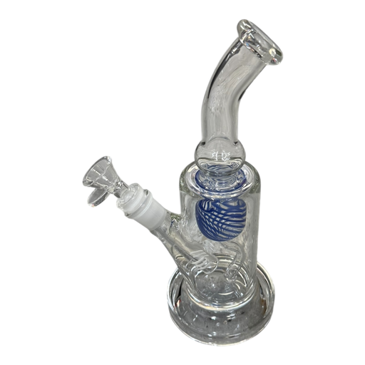 [Temp-HAM-001554] CYCLONE SWIRL WATER PIPE #CL107 ASSORTED COLORS