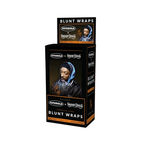 [Temp-HAM-001993] FUTUROLA X SNOOP DOGG GIN & JUICE BLUNT WRAPS 25CT