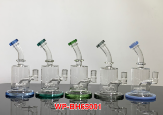 [Temp-HAM-002184] GLASS WATER PIPE 8" #WP-BH65001 ASSORTED COLORS