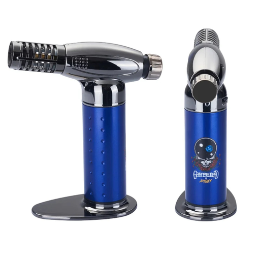 [Temp-HAM-002239] GRATEFUL DEAD X SMOXY DELUXE TORCH LIGHTER BLUE #GD201