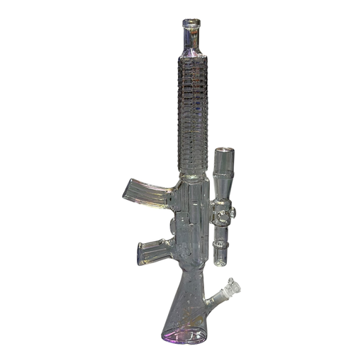 [Temp-HAM-002423] HIPSTER RIFLE STYLE WATER PIPE #GS023 ASSORTED COLORS