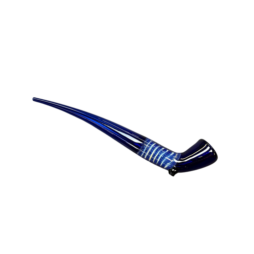 [Temp-HAM-003303] MIDNIGHT TUSK GLASS PIPE EG-3427