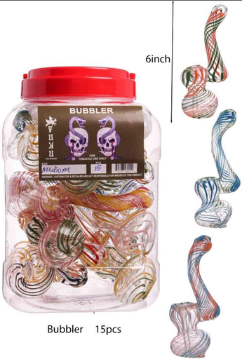 [Temp-HAM-003304] MINI BUBBLER MIX COLOR 25CT JAR