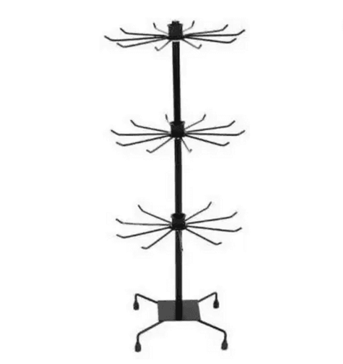 [Temp-HAM-004170] RED-SUN 3 LAYER KEY CHAIN SPINNER RACK