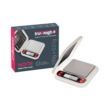 [Temp-HAM-004748] TRUWEIGH DIGITAL NOTE SCALE 100G X 0.01G WHITE