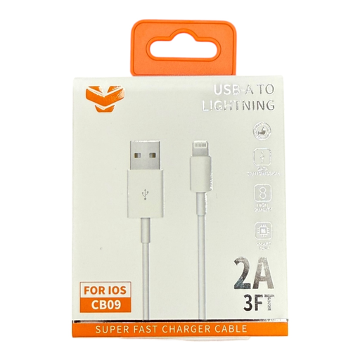[Temp-HAM-005036] VITOG USB-A TO USB-C 2A 3FT CABLE