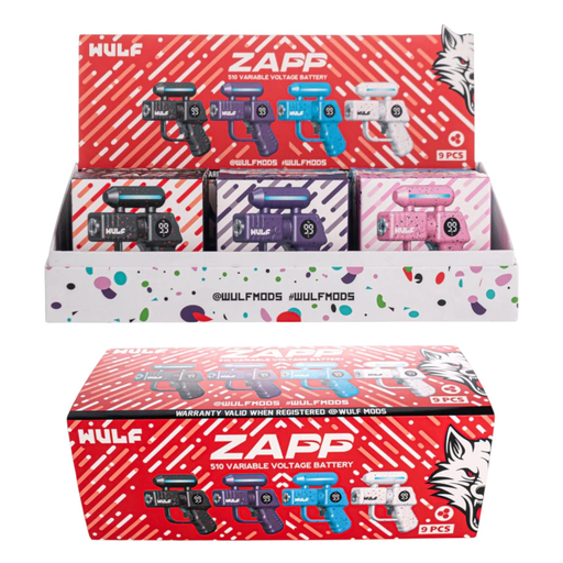 [Temp-HAM-005318] WULF ZAPP 510 VARIABLE VOLTAGE BATTERY BOX OF 9