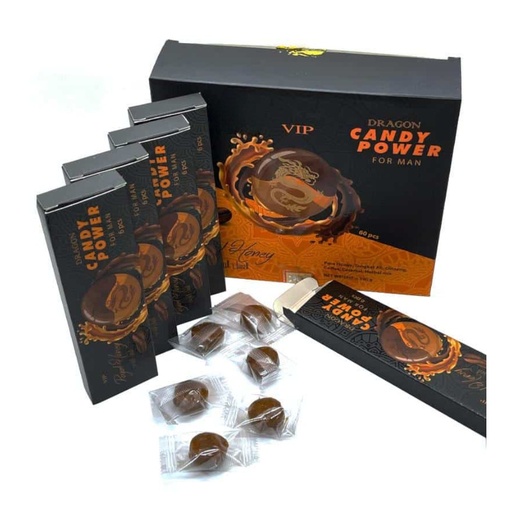 [VIP -20708] VIP ROYAL HONEY DRAGON CANDY POWER 6CT BOX OF 10