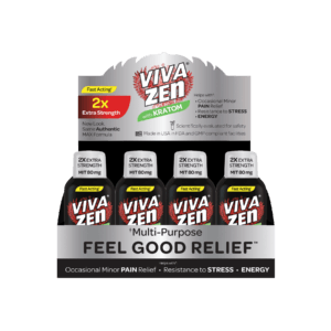 [VIV-03612] VIVAZEN 2X EXTRA STRENGTH KRATOM SHOTS BOX OF 12