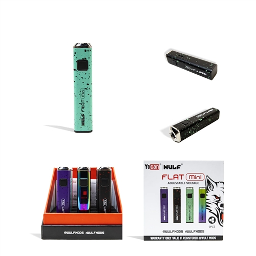 [WULF-14934] WULF FLAT MINI CARTRIDGE VAPORIZER BOX OF 9