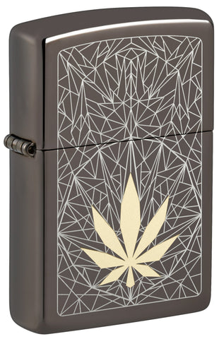 [ZIPP-04809] ZIPPO LIGHTER CANNABIS DESIGN 48384