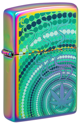 [ZIPP-04811] ZIPPO LIGHTER CANNABIS DESIGN 48383