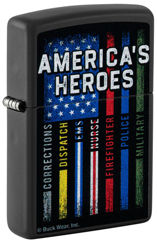 [ZIPP-09447] ZIPPO LIGHTER BUCK WEAR AMERICAN HEROES 48634