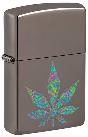 [ZIPP-09453] ZIPPO LIGHTER FUNKY CANNABIS DESIGN 48578