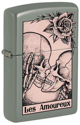[ZIPP-09465] ZIPPO LIGHTER DEATH KISS DESIGN 48594