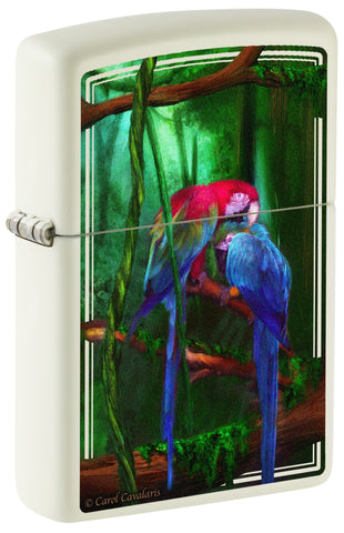 [ZIPP-22164] ZIPPO LIGHTER CAROL CAVALARIS PARROT 48972