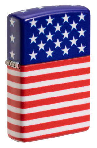 [ZIPP-22170] ZIPPO LIGHTER STARS AND STRIPES FLAG DESIGN 48700
