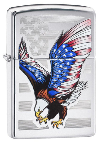 [ZIPP-22188] ZIPPO LIGHTER EAGLE FLAG DESIGN 28449