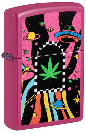 [ZIPP-26386] ZIPPO LIGHTER CANNABIS DESIGN 48928
