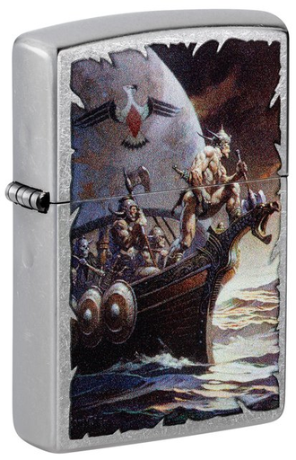 [ZIPP-26416] ZIPPO LIGHTER FRANK FRAZETTA KANE ON THE GOLDEN SEA 48953