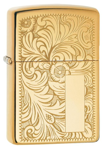 [ZIPP-26428] ZIPPO LIGHTER REGULAR BRASS VENETIAN 352B