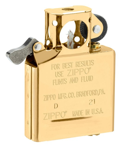[ZIPP-26444] ZIPPO LIGHTER PIPE INSERT GOLD PLATE BOX 65845