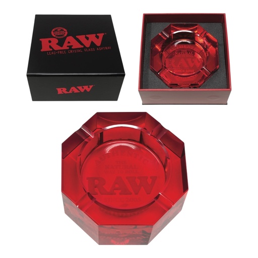 [TEMP-NEW-0000436] RAW RED LEAD FREE CRYSTAL ASHTRAY