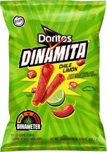 FRITO LAYS DORITOS CHIPS  44/.75OZ (DINAMITAS CHILE LEMON)