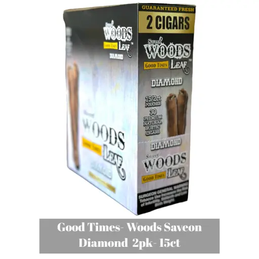 SWEET WOODS LEAF 2CIGAR UNP 30 premium RUSTIC CIGARS