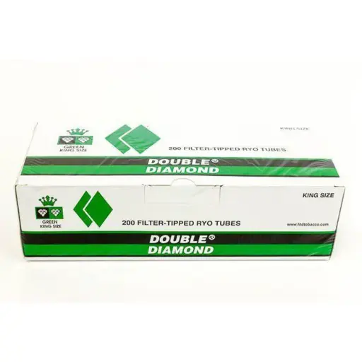 DOUBLE DIAMOND KING-SIZE FILTER-TIPPED RYO TUBES