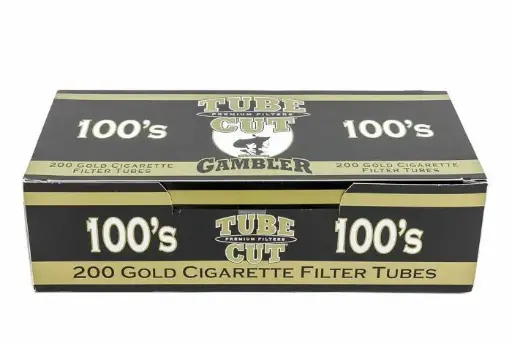 TUBE CUT 100'S FROM GAMBLER CIGARETTE FILTER TUBES