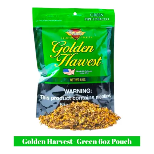 GOLDEN HARVEST PIPE TOBACCO 6.oz