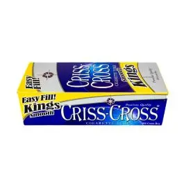 CRISS CROSS BLUE KING SIZE TUBES 